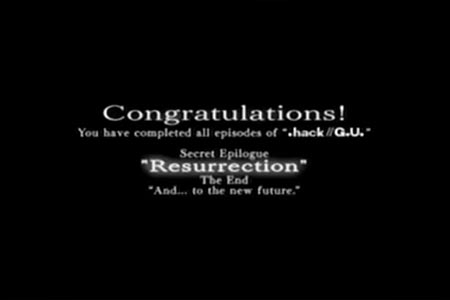This is the congratualations screen that appears after you complete the forrest of pain informing the player that they completed all of the episodes of the game.