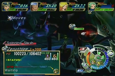 This is a screenshot of the level 200 Zenothlee that appaers in Grandia Xtreme.